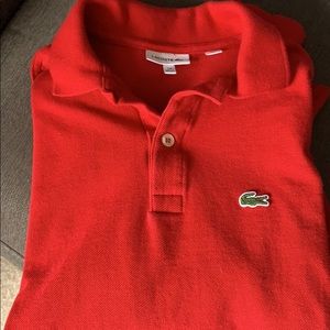 Lacoste long sleeve polo